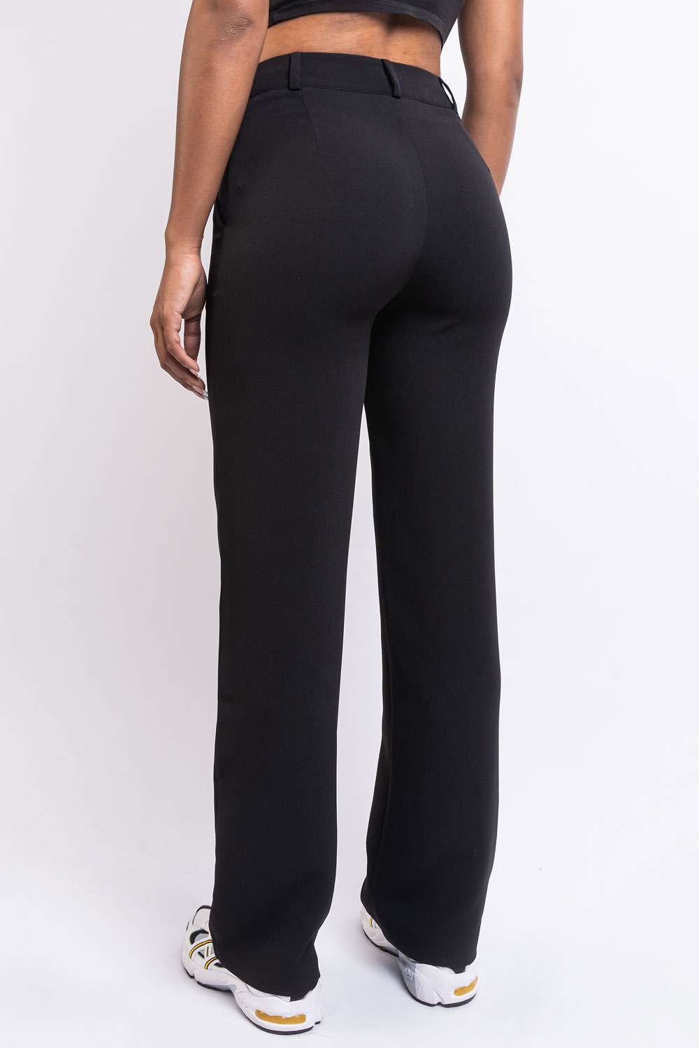 Nova 01Mid Straight Suit Pants - Black