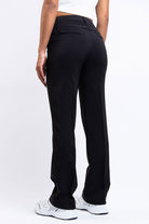 Drew 02Mid Straight Suit Pants - Black