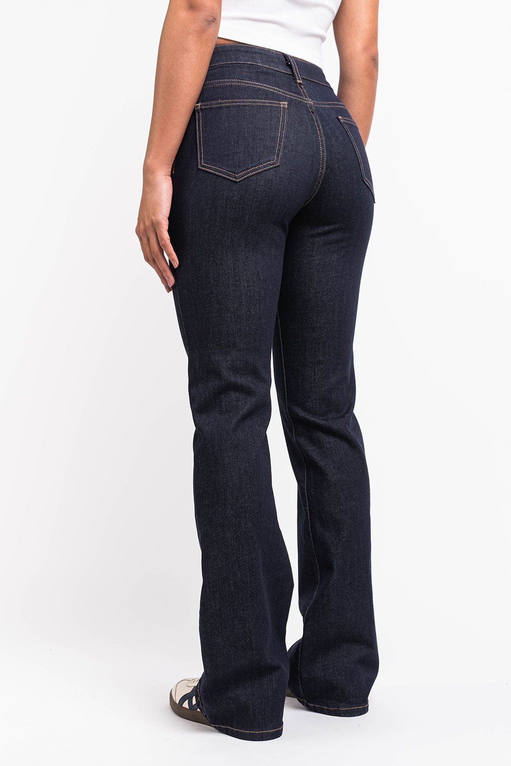 Taylor 02Mid Bootcut Jeans - Raw Denim