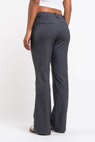 Bonnie 03Low Bootcut Suit Pants - Grey