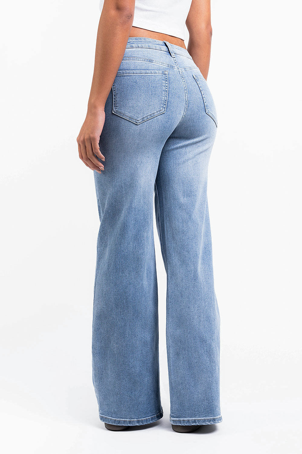 Taylor 03Mid Wide Jeans - Bleach Blue