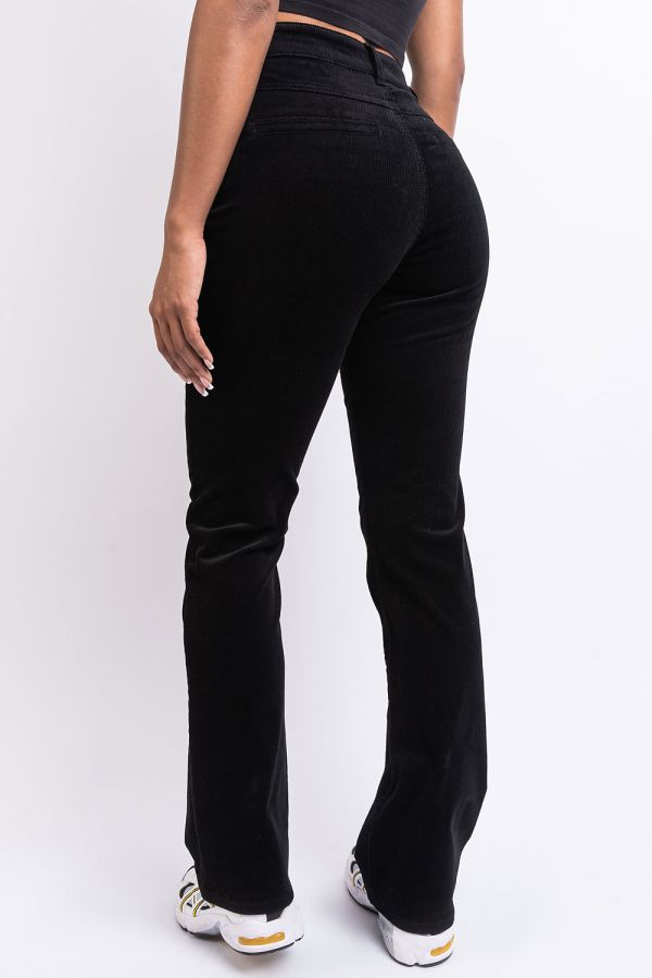 Stella 01High Bootcut Manchesterbyxor