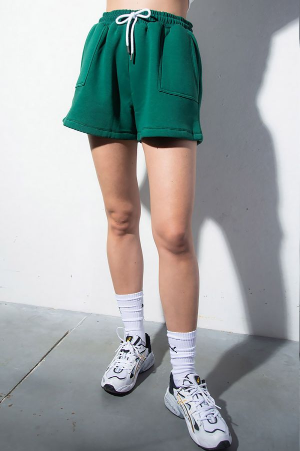 Shorts - Double Pocket Emerald